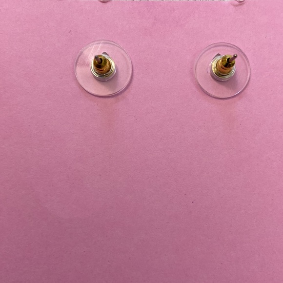 Vintage 60s Lucite & Sterling Silver Long DANGLING Post Pierced Runway Earrings - Picture 3 of 5